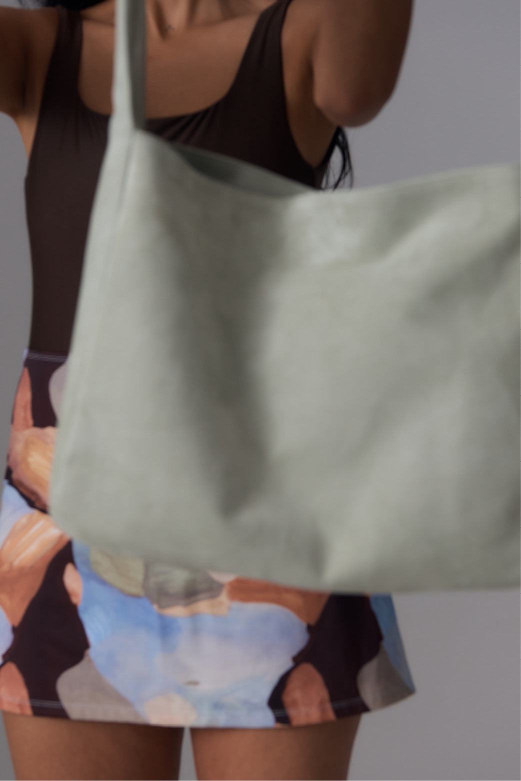 Holiday Crossbody Bag | Sage Suede