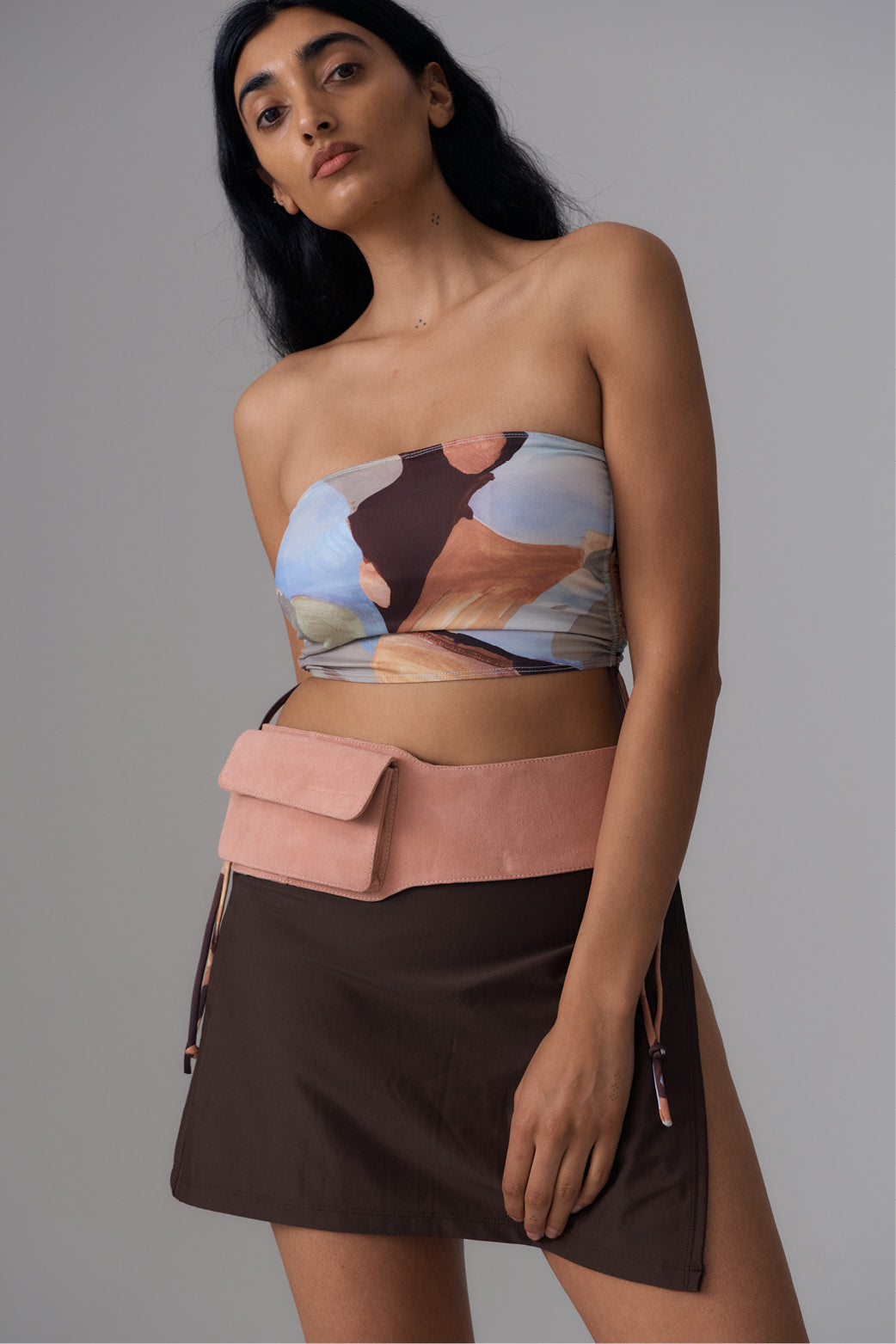 Pokito Belt | Rose Suede