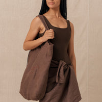 Hakea Linen Tote | Earth