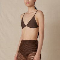 Hakea x Toss Me Outside Crochet Skirt