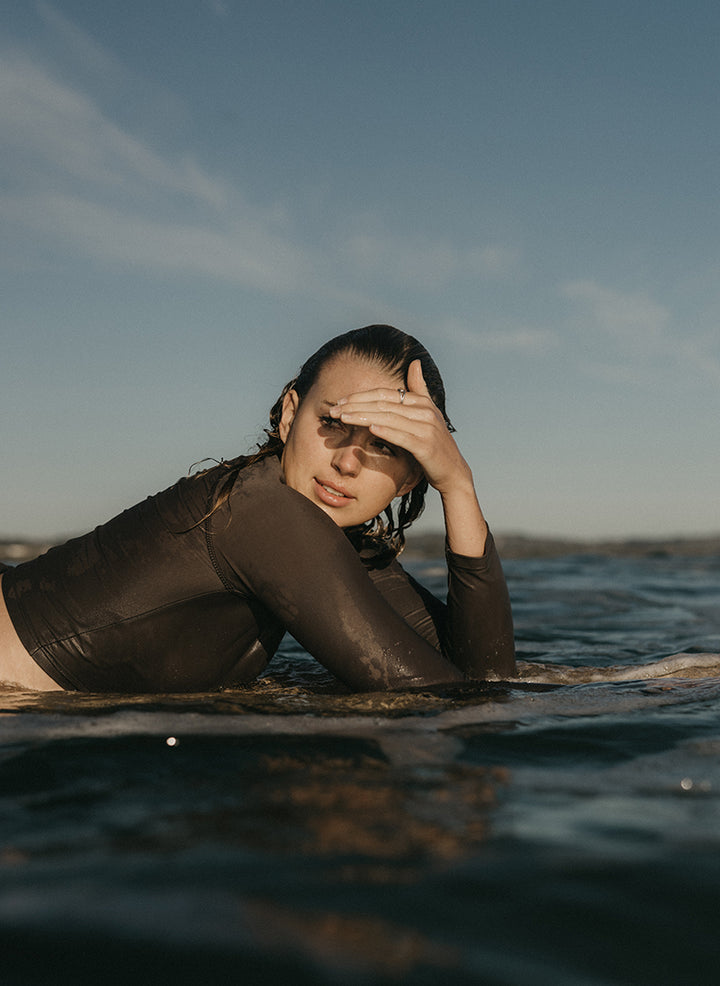 Hakea Woman: local longboarder Mia Francis