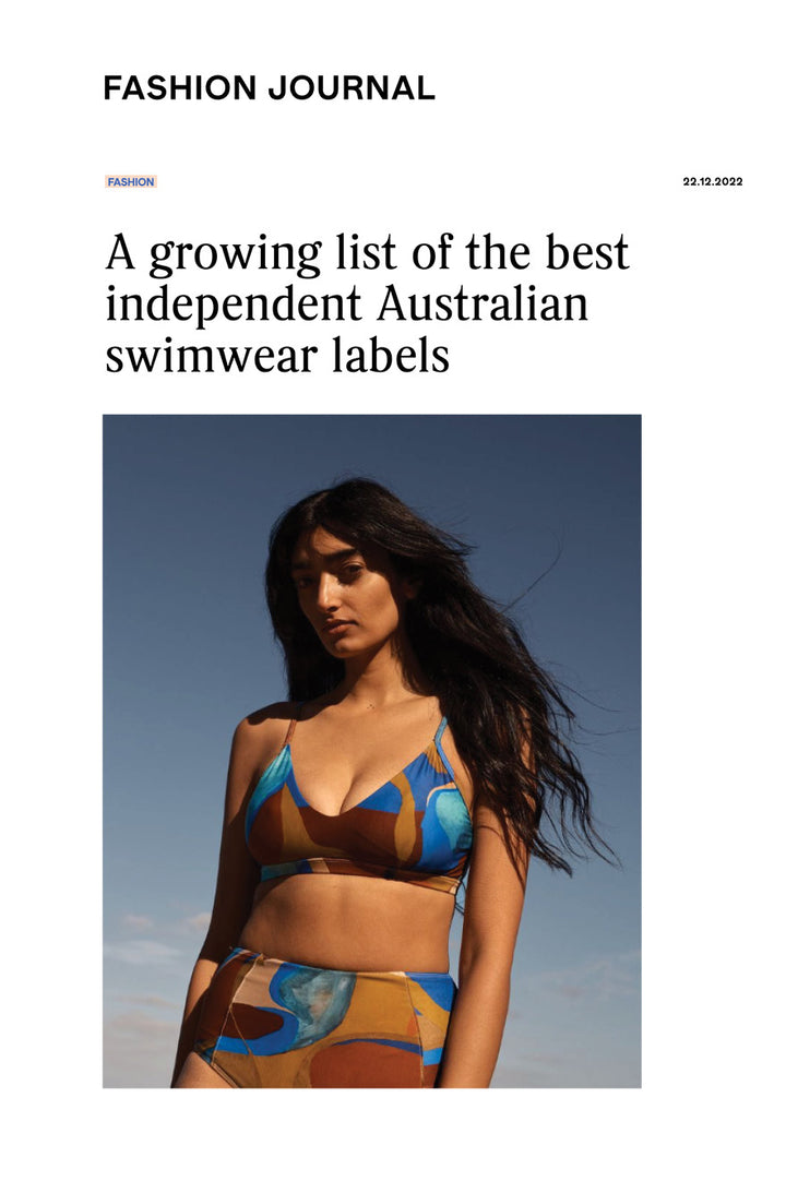 Fashion Journal: A Growing List Of The Best Independent Australian Swimwear Labels
