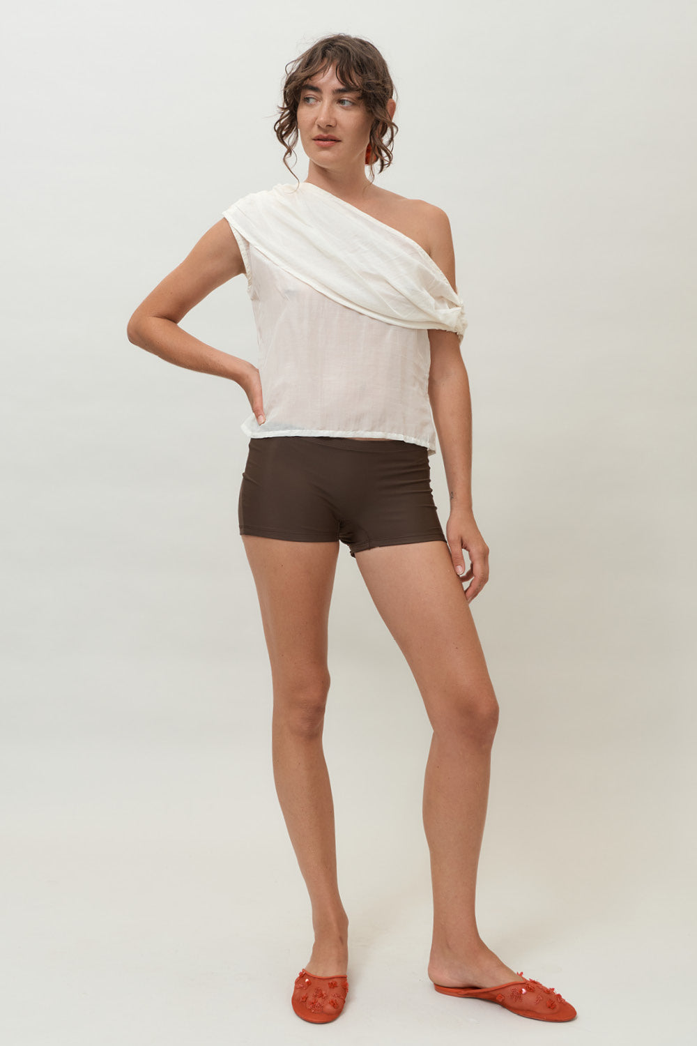 Carolina Sheer Top | Cream