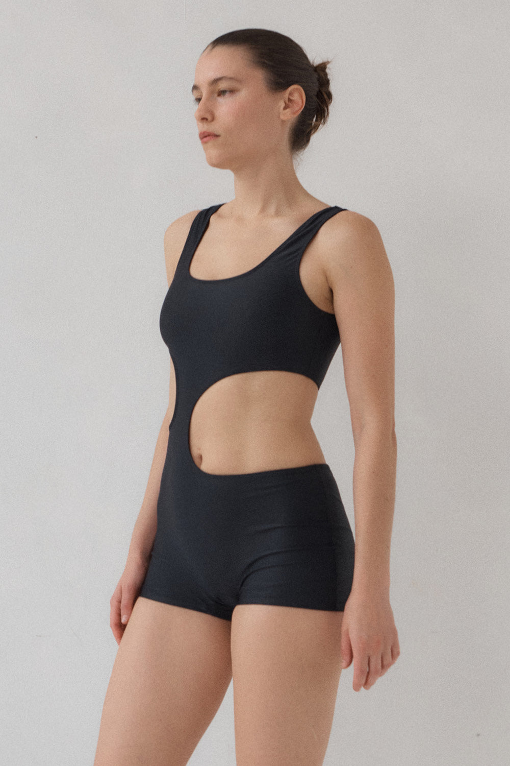 Cutout One Piece | Black