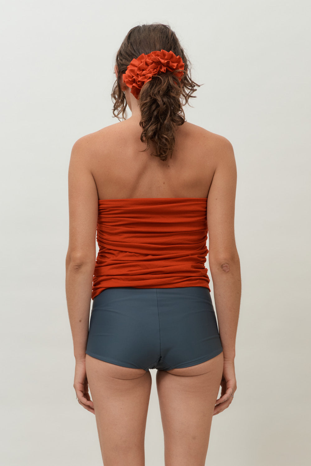 Giulia Tube Top | Tomato