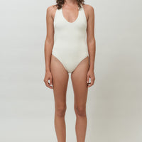 Halter One Piece | Cream