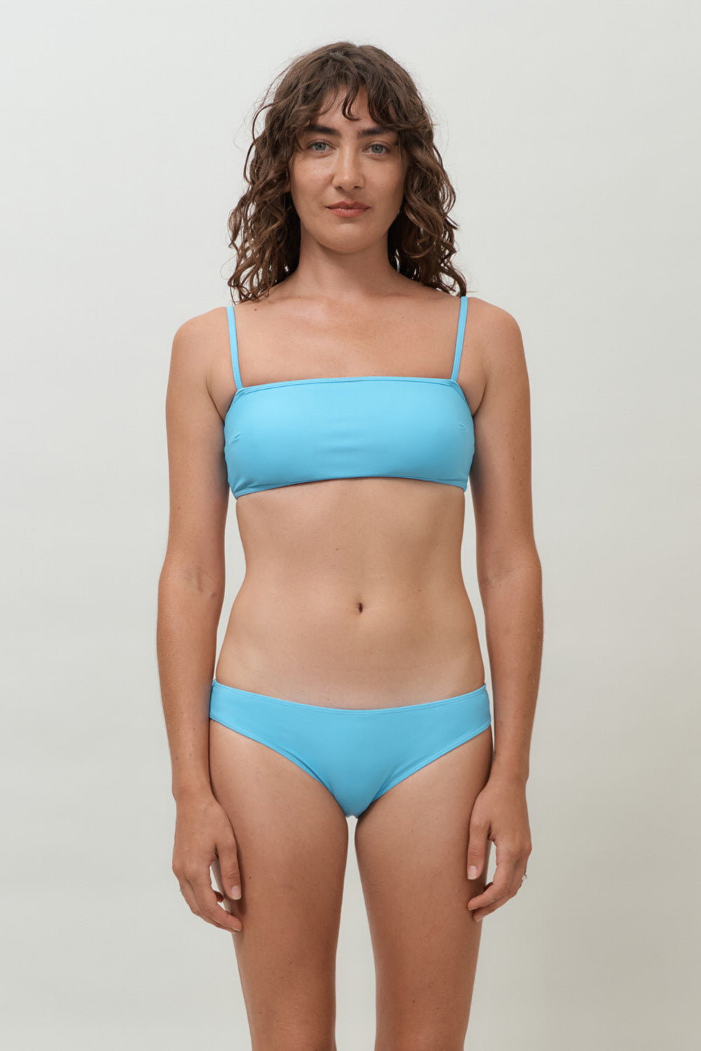 Jardin Bandeau Top | Lake Blue