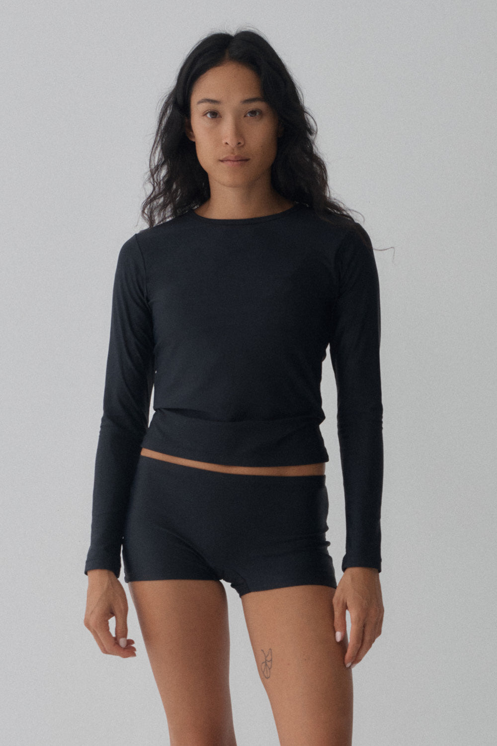 Long Sleeve Kasbah Sun Top | Black