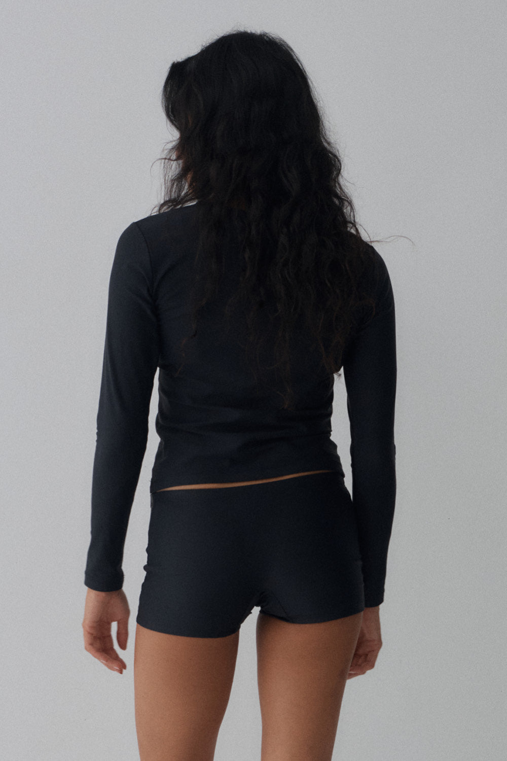Long Sleeve Kasbah Sun Top | Black