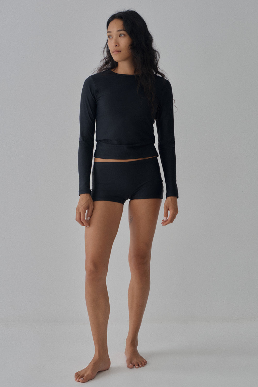 Long Sleeve Kasbah Sun Top | Black