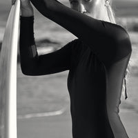 Long Sleeve Surf Suit | Black
