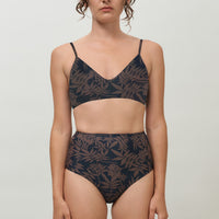 Palma Top | Leaf Print