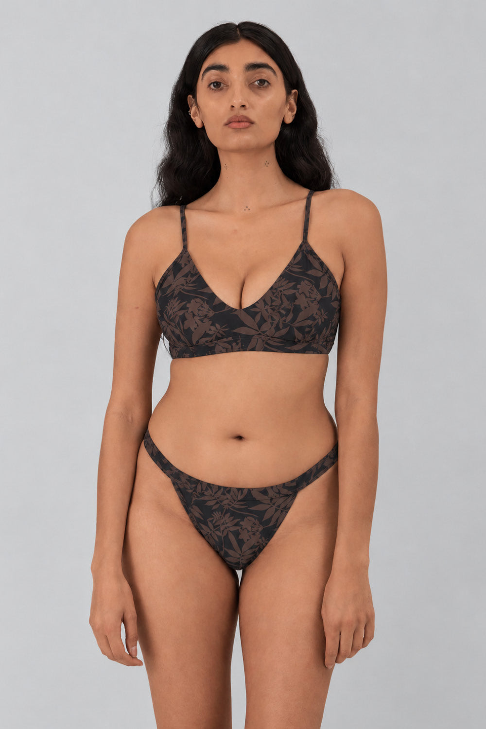 Palma Top | Leaf Print