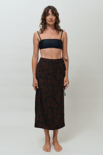 Wrap Skirt | Leaf