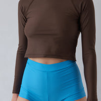 Aire Turtle Neck Rashguard | Earth